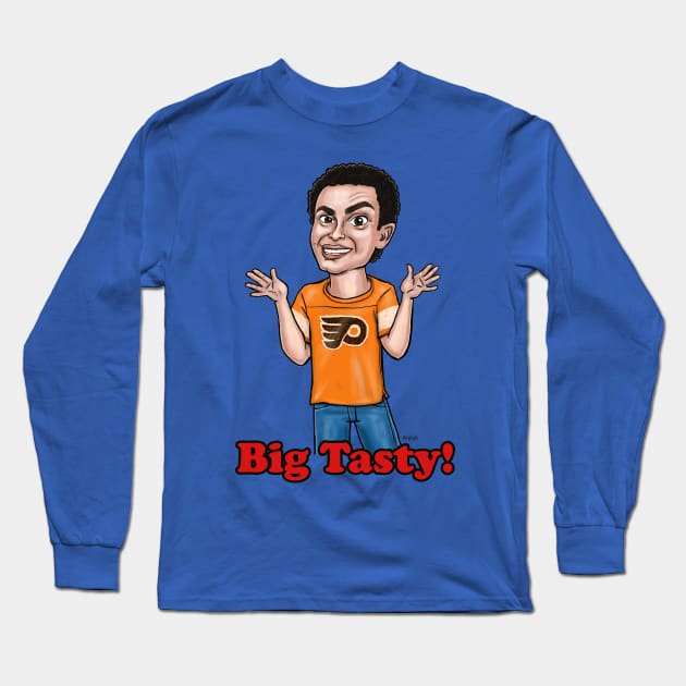 Barry Goldberg Long Sleeve T-Shirt by mcillustrator